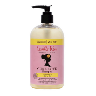 Camille Rose Curl Love Shampoo – Avocado & Olive Oil – 16 oz - ANNS BEAUTY SUPPLY